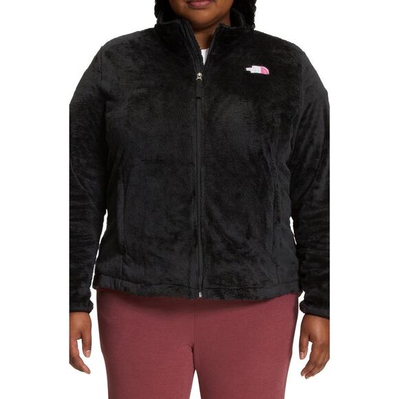 The North Face Women's Osito women’s fleece jacket with a pink logo size 3x - Picture 1 of 6